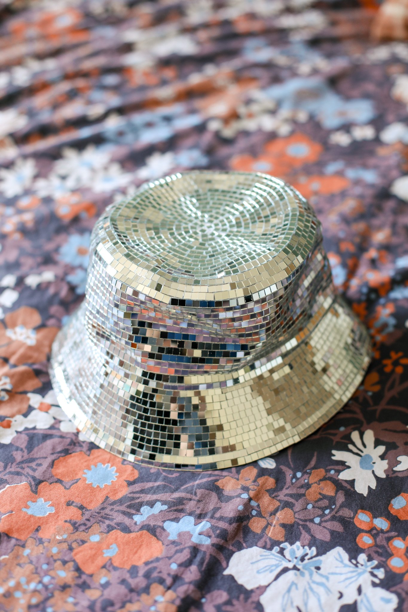 DIY Disco Ball Bucket Hat — Entertain the Idea
